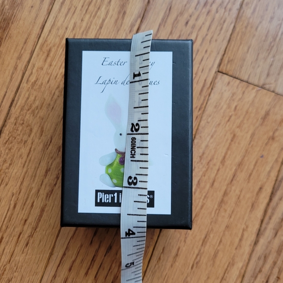 Bunny Rabbit Lapin Glass Figure Gift Easter - Picture 15 of 16